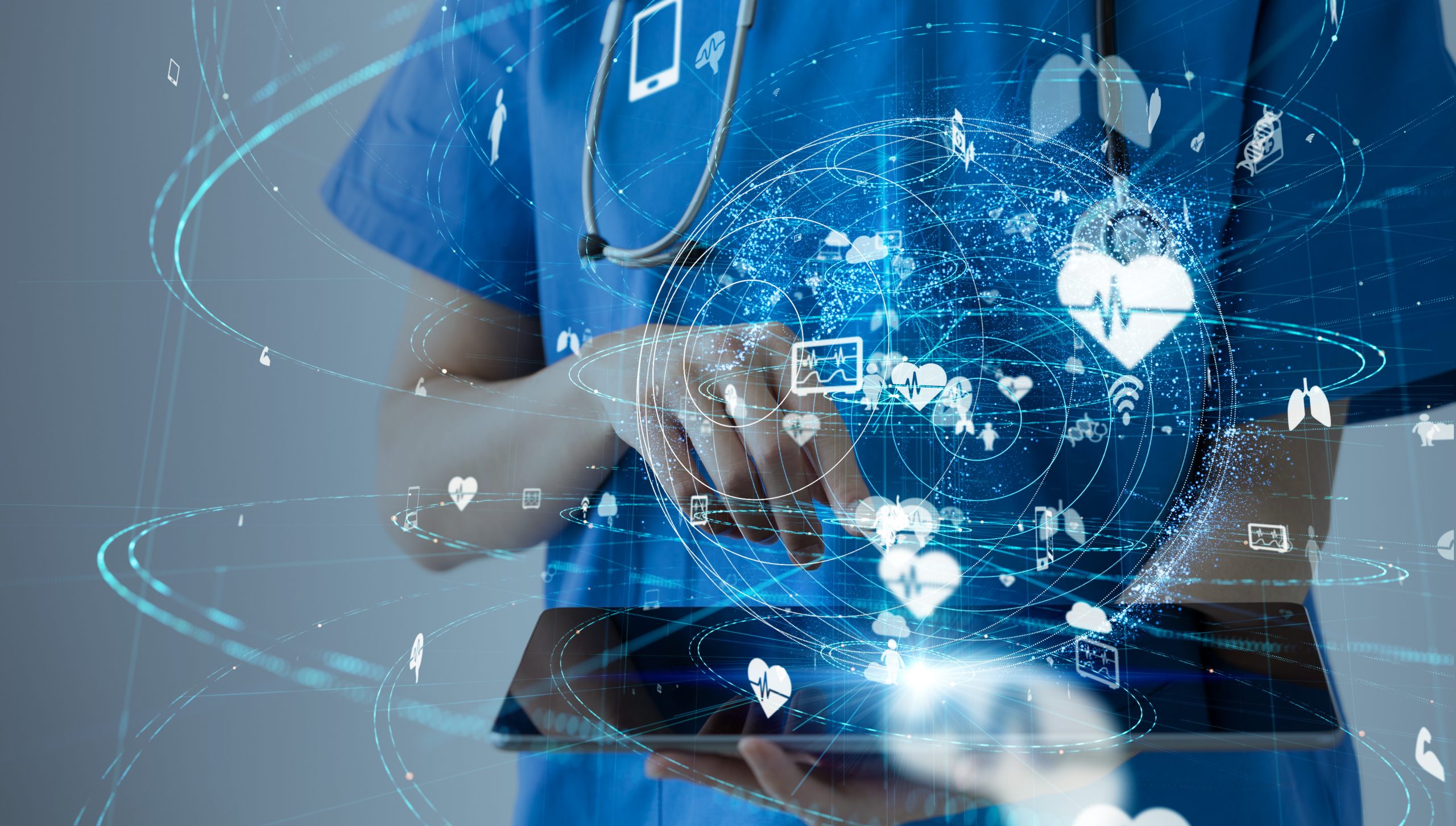 Digital healthcare technology supporting revenue cycle operations